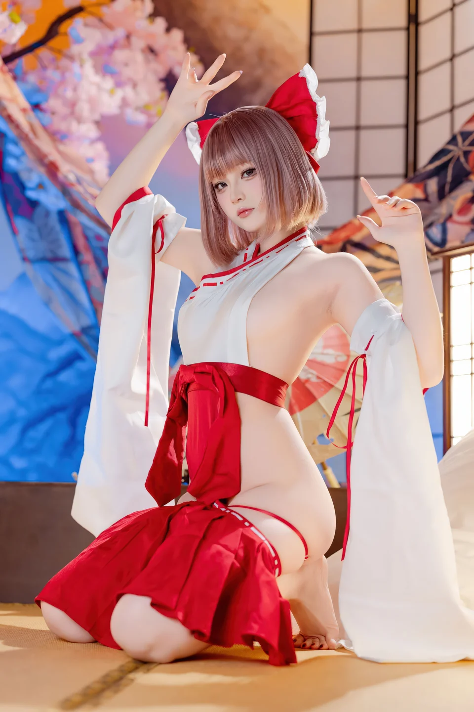 屿鱼 - 兼职巫女 [66P-639MB] tg@simisebaisi 【丝足阁】036.webp